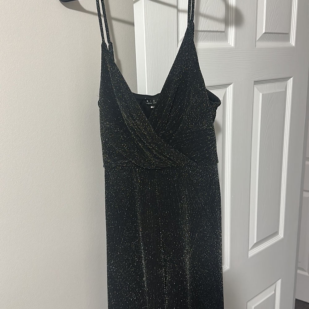 Black sparkly jumpsuit